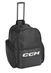 Torba hokejowa na kółkach CCM Wheel Backpack 18 Black  Senior