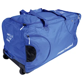 Torba hokejowa na kółkach Fischer DeLuxe Blue/White Junior
