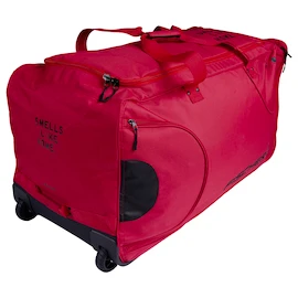 Torba hokejowa na kółkach Fischer DeLuxe Red/Black Junior