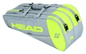 Torba na rakiety Head  Core Combi 6R Grey/Neon Yellow