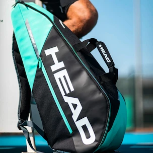 Torba na rakiety Head  Tour Team 6R Black/Mint