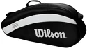 Torba na rakiety Wilson  Federer Team 3 Pack 2020 Black