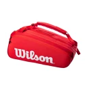 Torba na rakiety Wilson  Super Tour 15 Pack Red