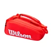 Torba na rakiety Wilson  Super Tour 6 Pack Red