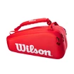 Torba na rakiety Wilson  Super Tour 9 Pack Red