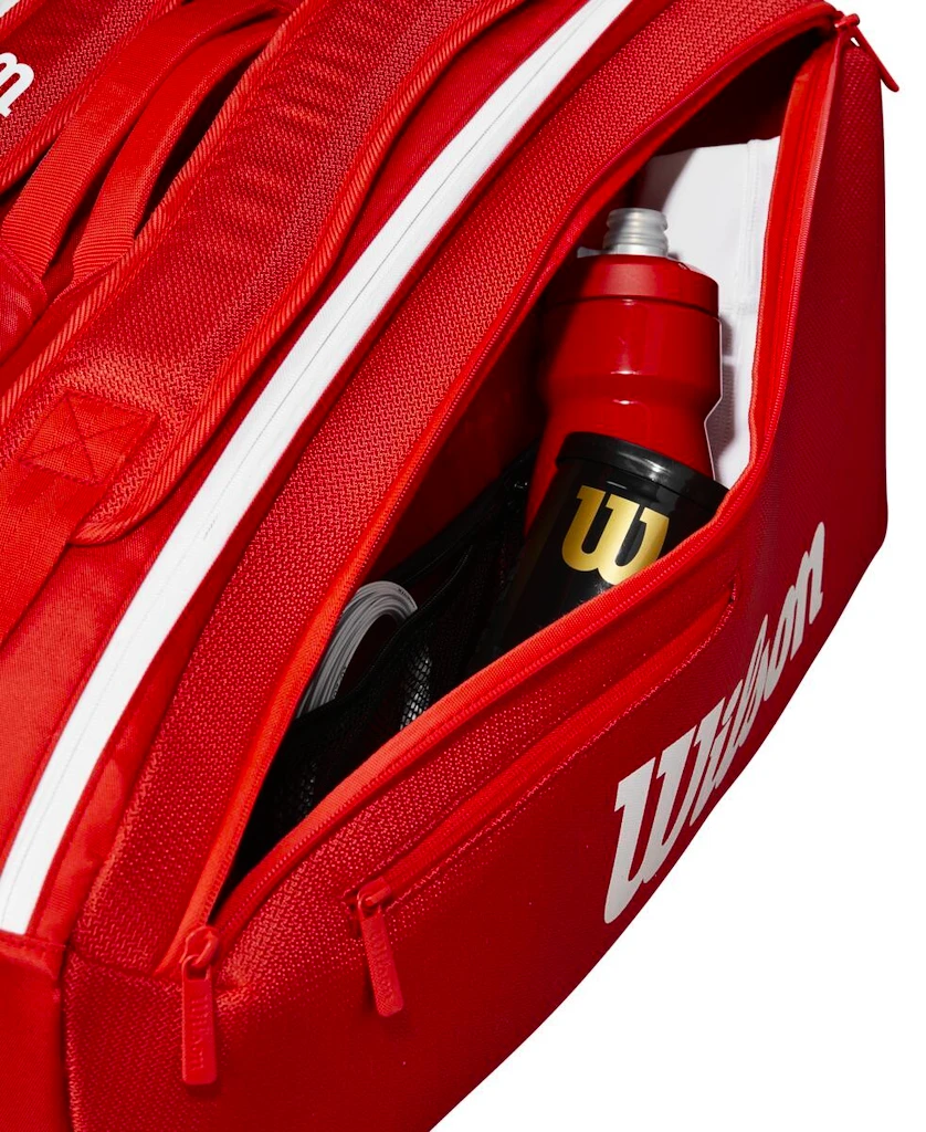 Torba na rakiety Wilson  Super Tour Red 9PK 2025