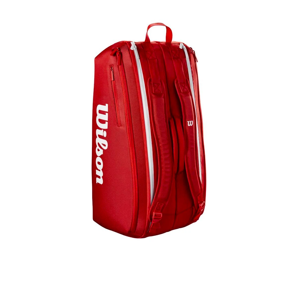 Torba na rakiety Wilson  Super Tour Red 9PK 2025