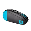 Torba na rakiety Wilson   Team 6 Pack Blue/Grey