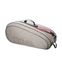 Torba na rakiety Wilson  Team 6 PK Heather Grey