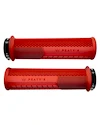 Uchwyty na kierownicę PEATY'S  Monarch knurl thick red (pgm-knl-thk-red-20)