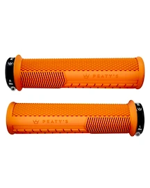 Uchwyty na kierownicę PEATY'S Monarch knurl thin mango (pgm-knl-thn-mng-20)