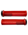 Uchwyty na kierownicę PEATY'S  Monarch knurl thin red (pgm-knl-thn-red-20)