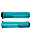 Uchwyty na kierownicę PEATY'S  Monarch knurl thin turquoise (pgm-knl-thn-trq-20)