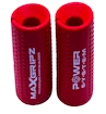 Uchwyty na osi Power System  Max Gripz XL Czerwony