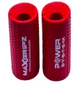 Uchwyty na osi Power System  Max Gripz XL Czerwony