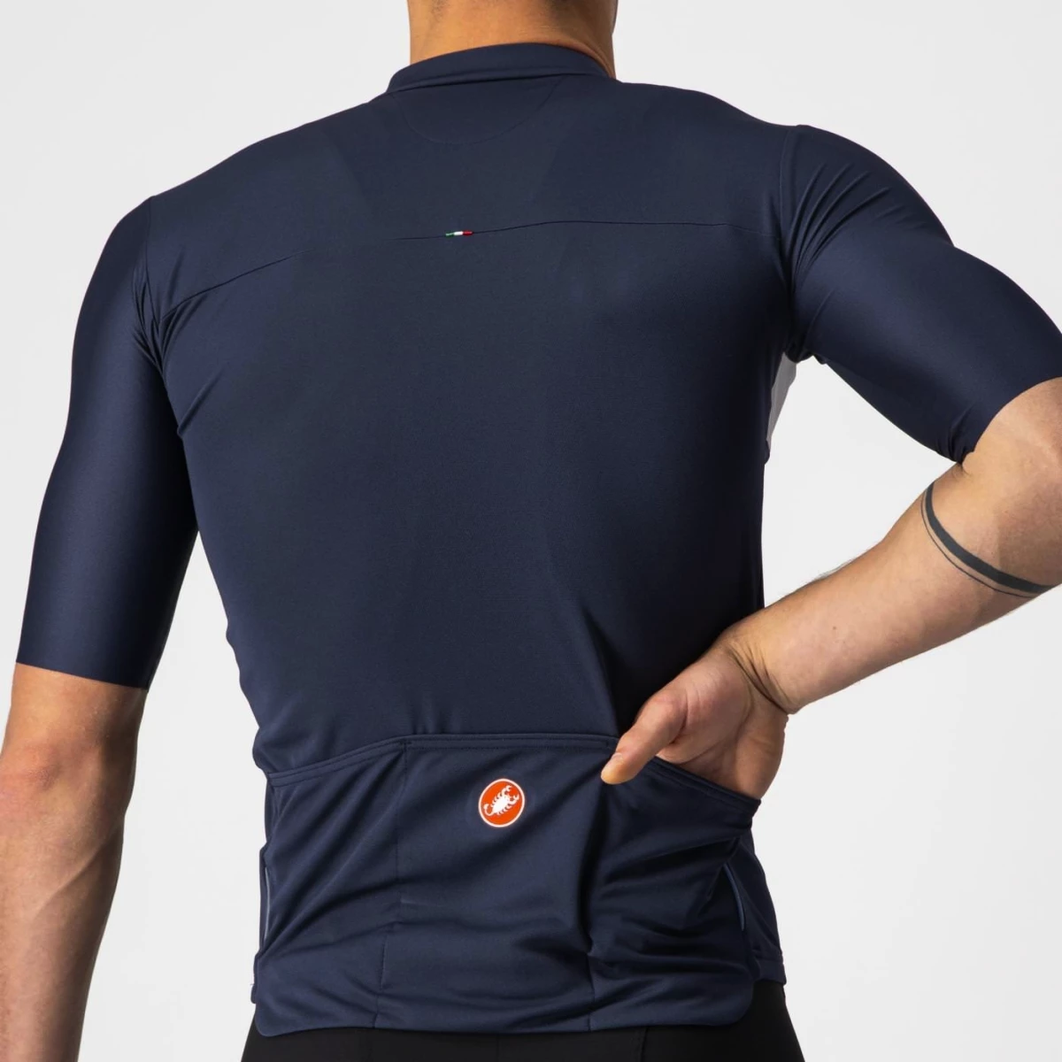 Castelli Prologo 7 Blue/Silver Gray/Red