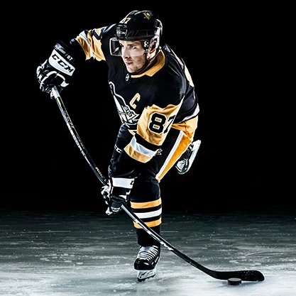 Sidney Crosby w sprzęcie CCM Ribcor