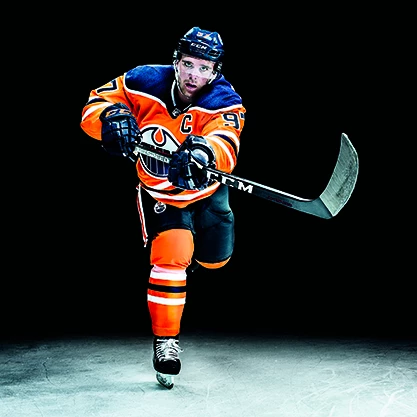 Connor McDavid w przekładni CCM Jetspeed