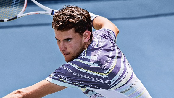 Dominic Thiem i nowa odzież adidas