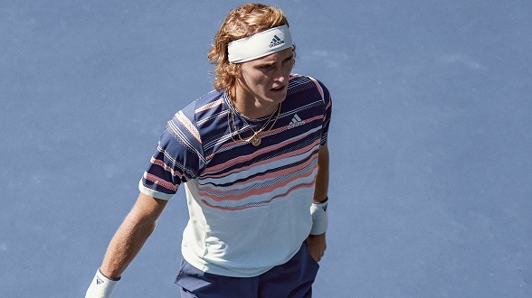 Alexander Zverev i nowa odzież adidas