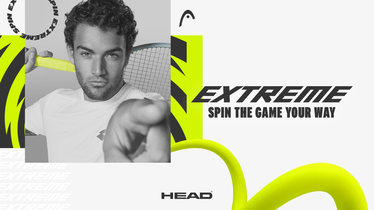 Matteo Berrettini gra rakietami tenisowymi Head Graphene 360+ Extreme