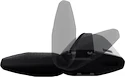 Uszkodzony podczas transportu -  Belki bazowe Thule WingBar Evo  127 cm