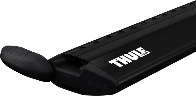 Uszkodzony podczas transportu -  Belki bazowe Thule WingBar Evo black  127 cm