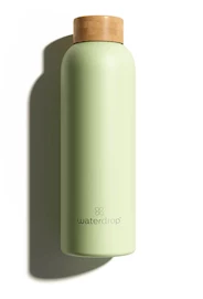 Waterdrop Butelka ze stali nierdzewnej pastelowa oliwka matowa 600 ml