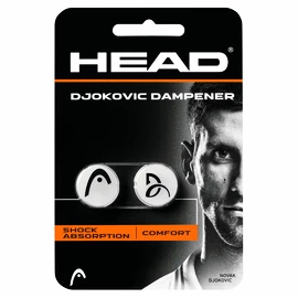 Wibrastop Head Djokovic Dampener White 2 Pack