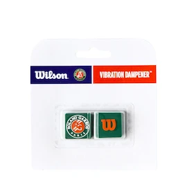 Wibrastop Wilson Dampener 2 Pack Roland Garros Green/Orange