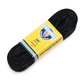 Woskowane sznurowadła hokejowe Howies 310 cm Black