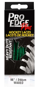 Woskowane sznurowadła hokejowe Sportstape  Solid Red Double Tracer Waxed Lace 70S Green