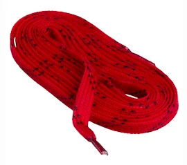 Woskowane sznurowadła hokejowe Sportstape Solid Red Double Tracer Waxed Lace 70S Red