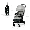 Wózek miejski Kinderkraft Apino Dove Grey