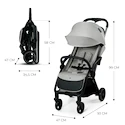 Wózek miejski Kinderkraft Apino Dove Grey