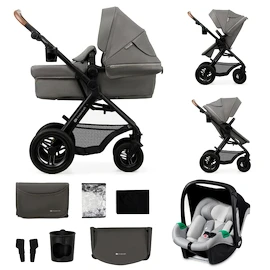 Wózek miejski Kinderkraft Moov 2 Air 3In1 Light Grey