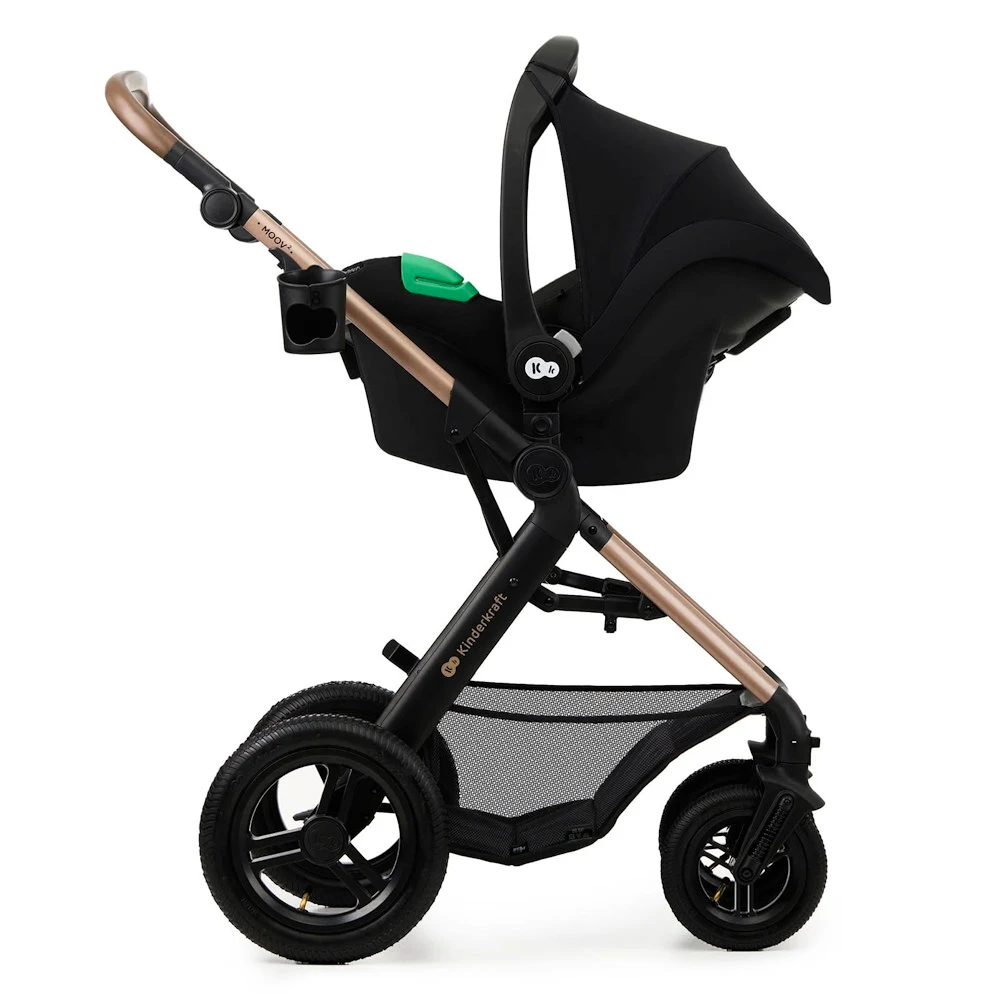 Wózek miejski Kinderkraft Moov 2 Air 3In1 Sand Beige