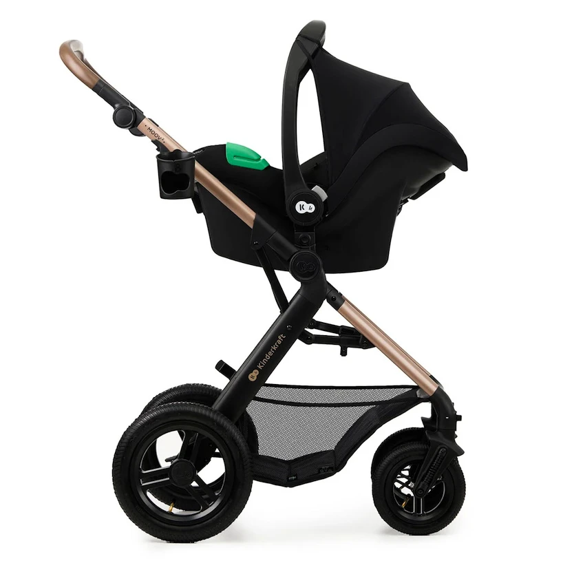 Wózek miejski Kinderkraft Moov 2 Air 3In1 Sand Beige