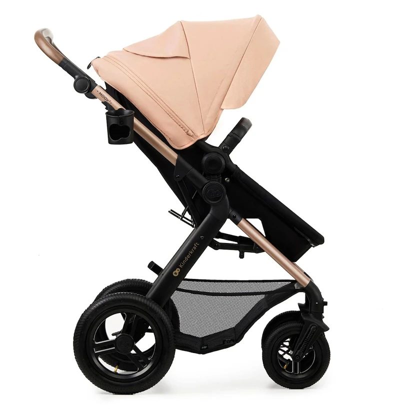 Wózek miejski Kinderkraft Moov 2 Air 3In1 Sand Beige