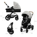 Wózek miejski Kinderkraft Moov 2 XL Moonlight Grey
