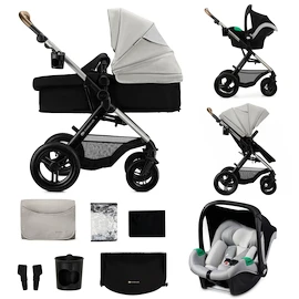 Wózek miejski Kinderkraft Moov 2 XL Moonlight Grey