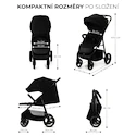 Wózek miejski Kinderkraft Trig 3  Onyx Black