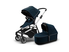 Wózek miejski Thule Sleek Aluminum/Navy Blue