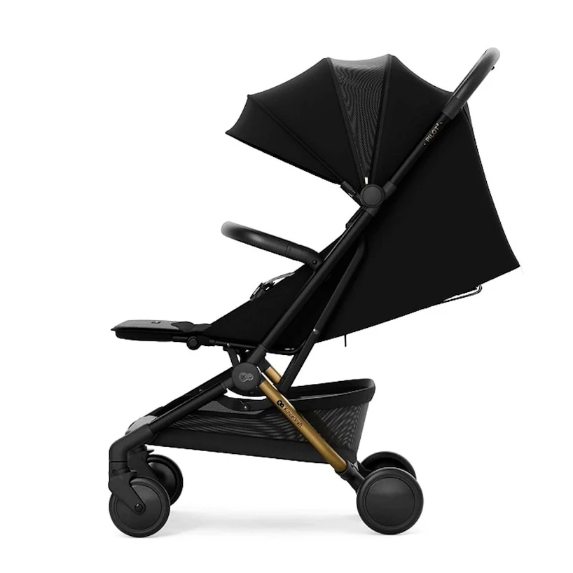 Wózek spacerowy do samolotu Kinderkraft Pilot 2 Midnight Black