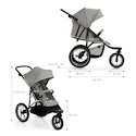 Wózek sportowy Kinderkraft Helsi 2 Grey