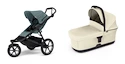 Wózek sportowy Thule Urban Glide 3 Mid blue + Bassinet Soft beige