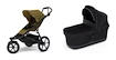 Wózek sportowy Thule Urban Glide 3 Nutria green + Bassinet Black