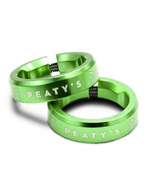 Zaciski kierownicy PEATY'S Monarch lock ring emerald (pgm-lck-rng-emr-10)