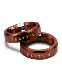 Zaciski kierownicy PEATY'S Monarch lock ring red (pgm-lck-rng-red-10)