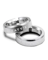 Zaciski kierownicy PEATY'S  Monarch lock ring silver (pgm-lck-rng-sil-10)